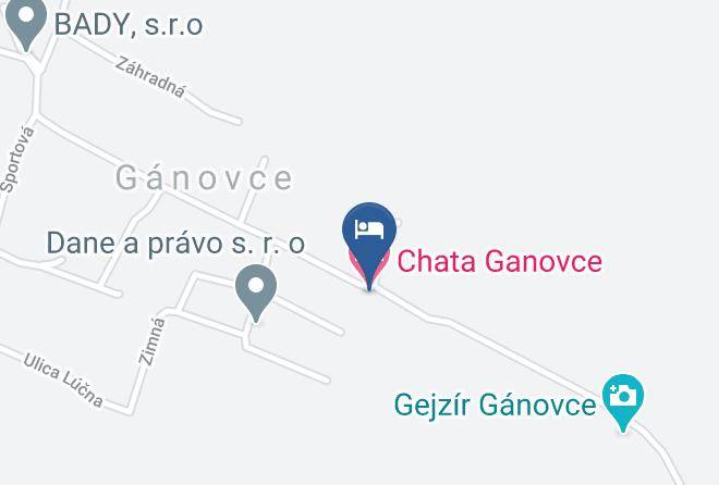 Poprad - Chata Ganovce Maps