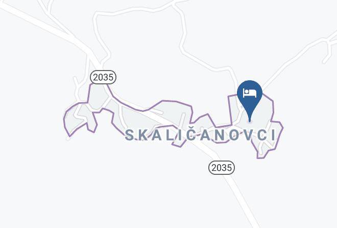 Skalicanovci - Chata Hanka Maps