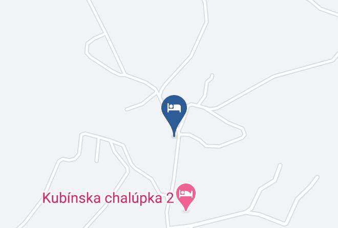 Dolny Kubin - Chata Hola Na Kubinskej Holi Maps