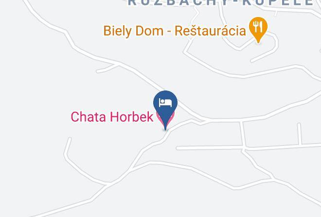 Stara Lubovna - Chata Horbek Maps