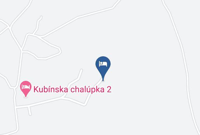 Dolny Kubin - Chata Jara Cimrman Maps