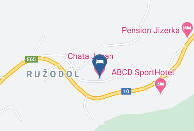 Jablonec Nad Nisou - Chata Jasan Maps