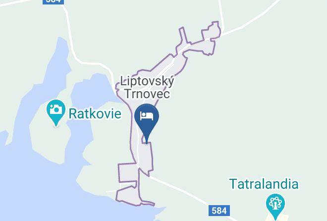 Liptovsky Mikulas - Chata Jelka Maps
