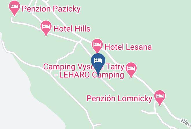 Kezmarok - Chata Jurko Maps
