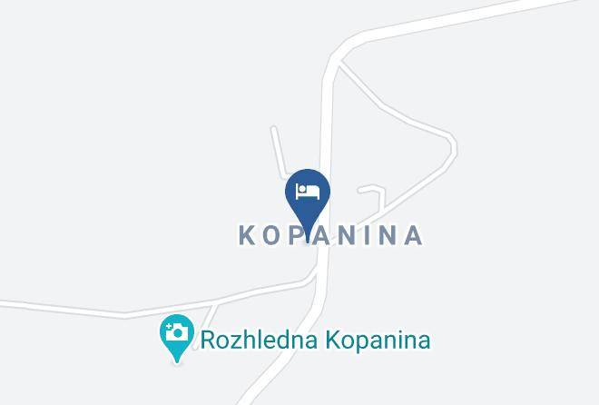 Chata Kopanina Map