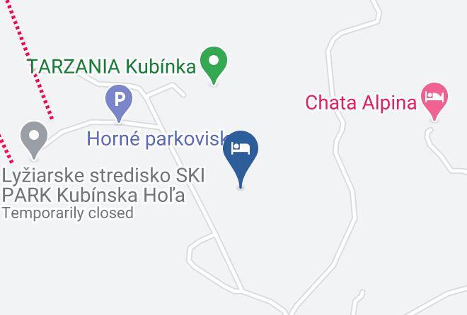 Dolny Kubin - Chata Kubinka Maps