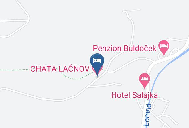 Chata Lacnov Map