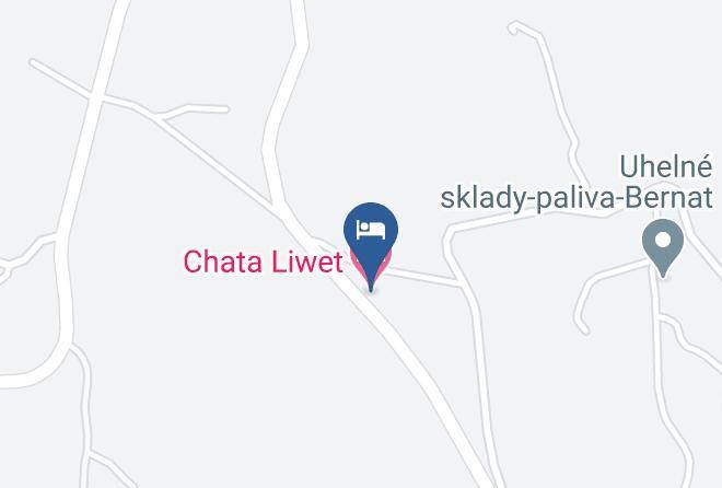 Jablonec Nad Nisou - Chata Liwet Maps