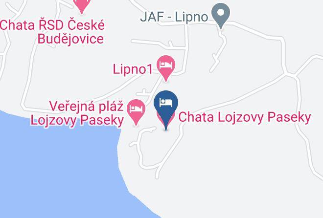Cesky Krumlov - Chata Lojzovy Paseky Maps