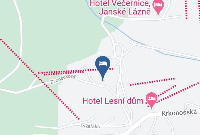 Trutnov - Chata Lovrana Maps
