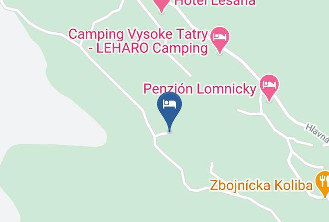 Kezmarok - Chata Lucia Maps