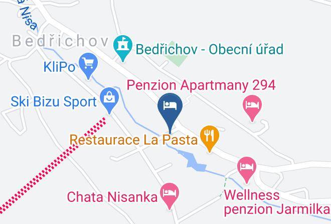 Jablonec Nad Nisou - Chata Ludmila Maps