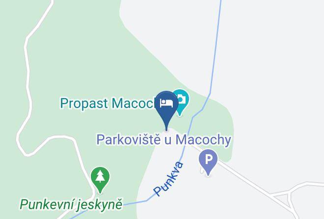 Blansko - Chata Macocha Maps
