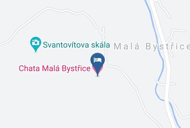 Vsetin - Chata Mala Bystrice Maps