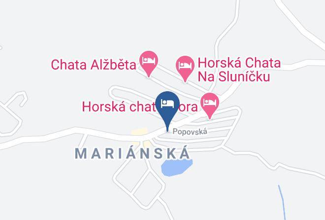 Carlsbad - Chata Matylda Maps