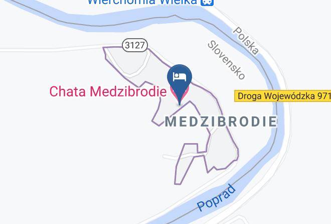 Stara Lubovna - Chata Medzibrodie Maps