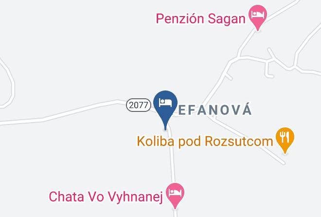 Zilina - Chata Mikyska Maps