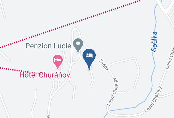 Prachatice - Chata Mladi Maps