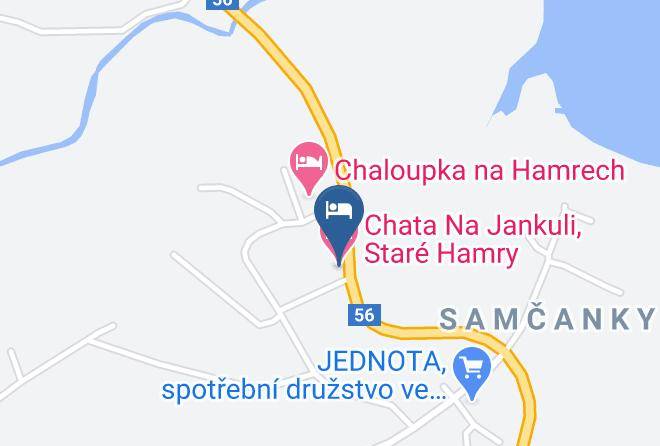 Frydek Mistek - Chata Na Jankuli Stare Hamry Maps