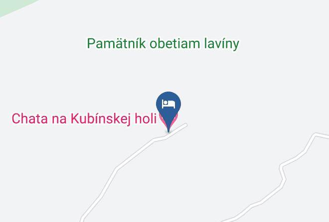 Dolny Kubin - Chata Na Kubinskej Holi Maps