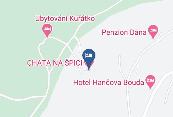 Semily - Chata Na Spici Maps