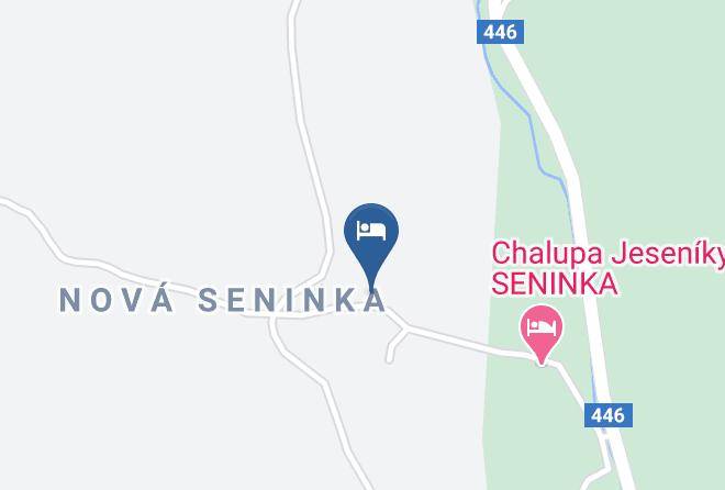 Sumperk - Chata Nova Seninka Maps