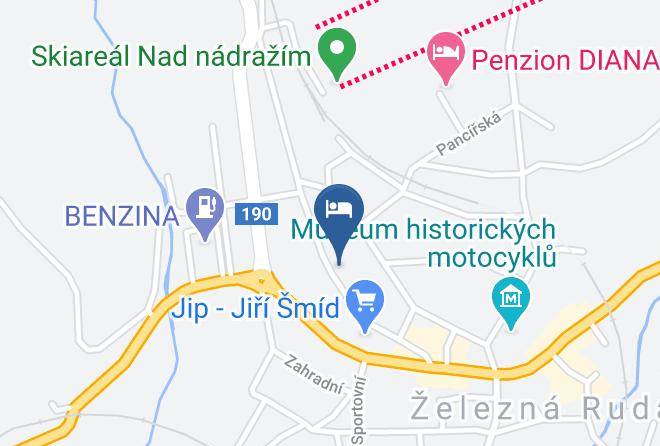 Klatovy - Chata Obzor Maps