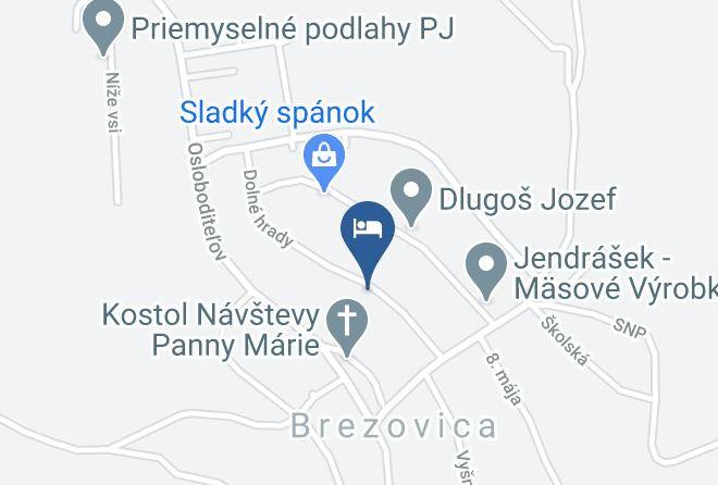 Chata Orava Brezovica Map