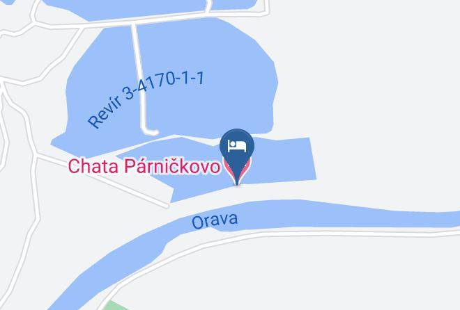 Dolny Kubin - Chata Parnickovo Maps