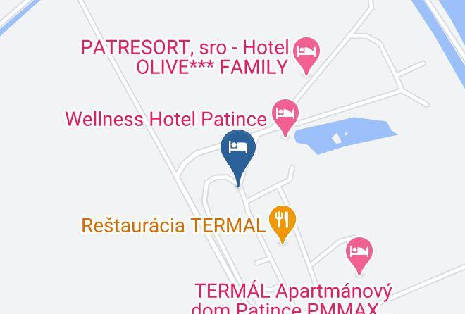Komarno - Chata Patince Ivan Toth Maps