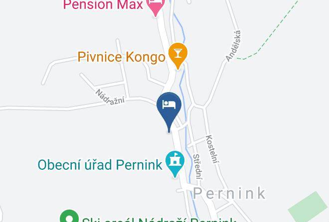 Carlsbad - Chata Pernink Maps