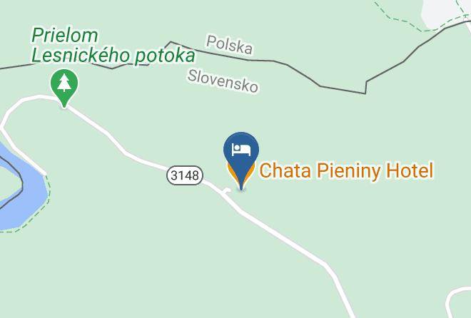 Chata Pieniny Hotel Map