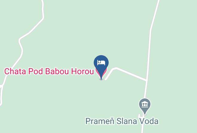 Namestovo - Chata Pod Babou Horou Maps