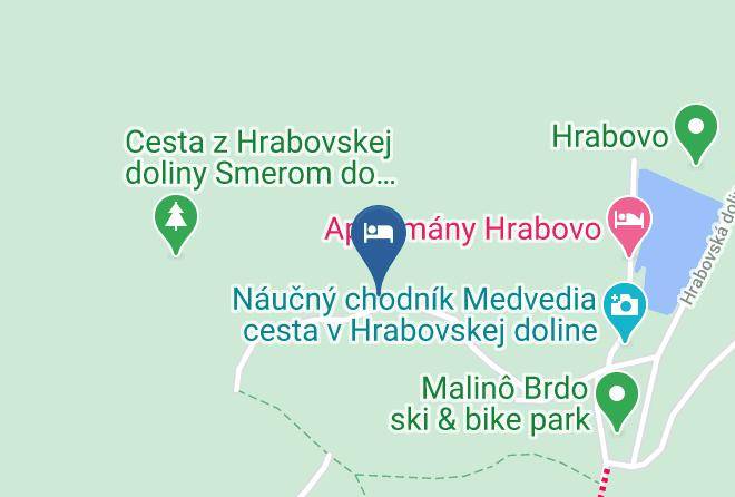 Ruzomberok - Chata Pod Brdom Maps