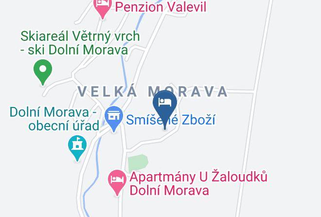 Usti Nad Orlici - Chata Pod Jasanem Maps