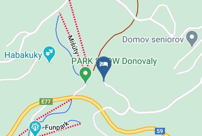 Donovaly - Chata Pod Magurou Maps