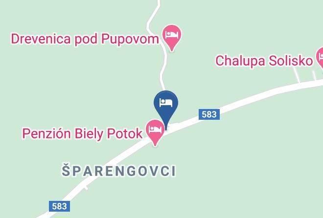Terchova - Chata Pod Orechom Maps