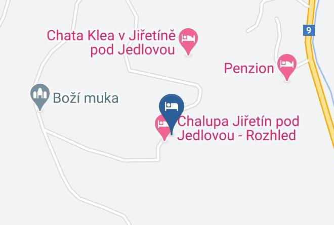 Decin - Chata Pod Tolstejnem Maps
