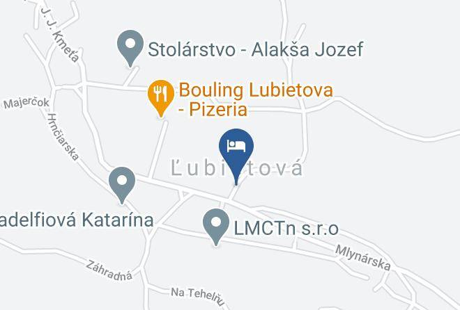Lubietova - Chata Polnohospodar Maps
