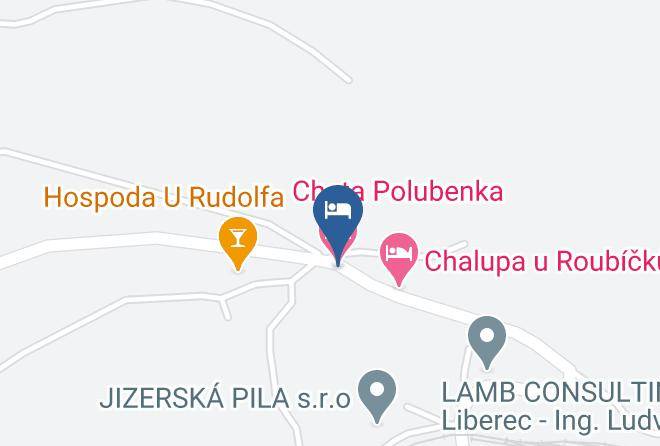 Jablonec Nad Nisou - Chata Polubenka Maps