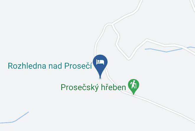 Jablonec Nad Nisou - Chata Prosec Maps