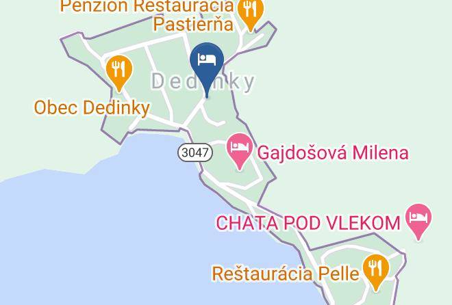 Roznava - Chata Raj Dedinky Maps