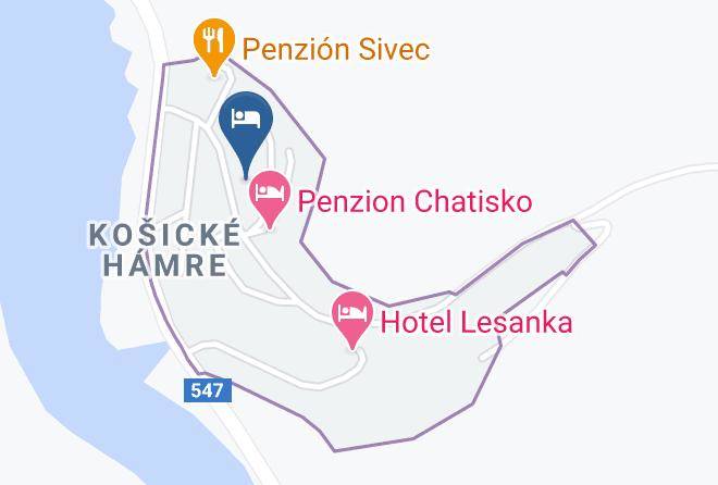 Kosice Okolie - Chata Ruzin Maps