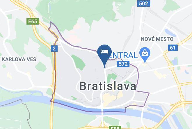 Bratislava - Chata Severka Maps