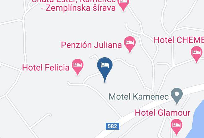 Michalovce - Chata Sirava Maps