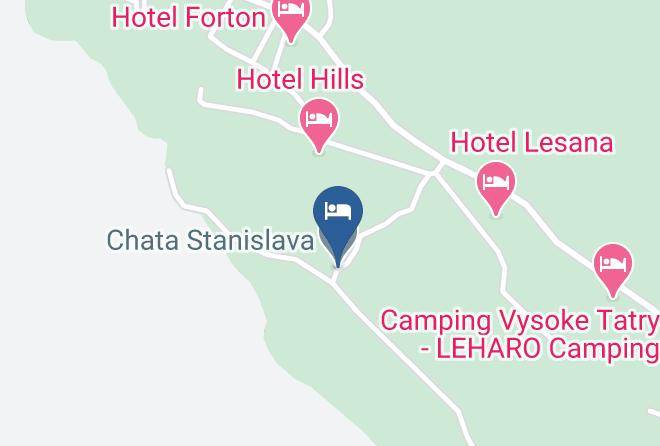 Kezmarok - Chata Stanislava Maps