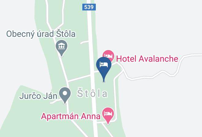 Poprad - Chata Stolanka Maps