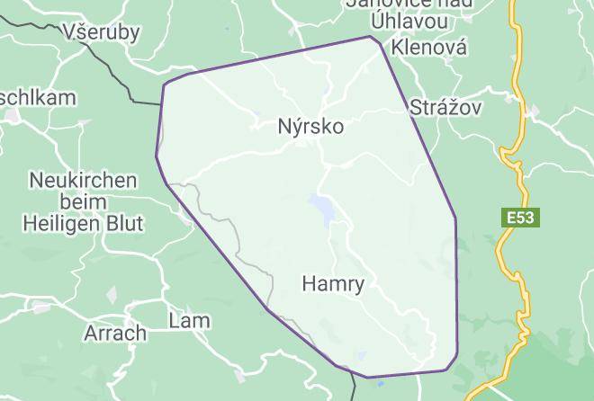 Klatovy - Chata Sumava Maps