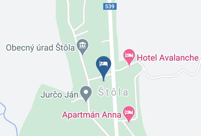 Poprad - Chata Tatranec Maps