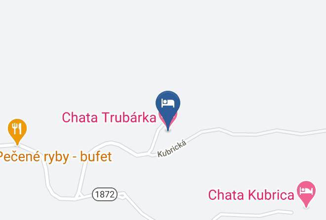 Trencin - Chata Trubarka Maps